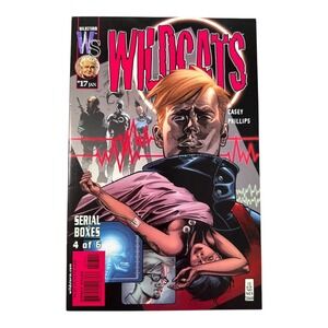 Wildcats Comic Book Wildstorm Serial‎ Boxes #17 Jan 2000s Collectible